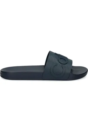 Calvin Klein Flip flops con logo en relieve