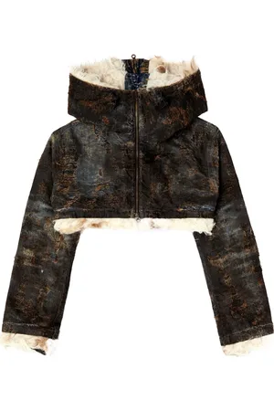 Diesel Chamarra corta en jacquard