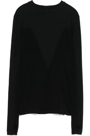 THOM KROM Top con cuello redondo