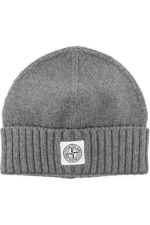 Stone Island Gorro con parche Compass