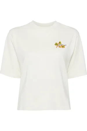 OFF-WHITE Playera con logo estampado