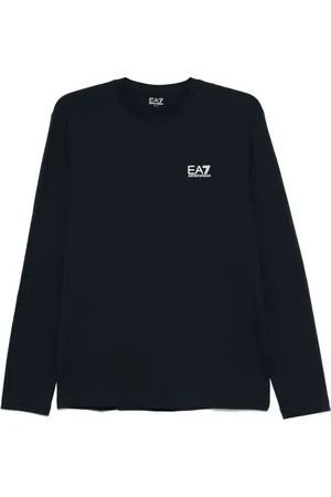 EA7 Playera con logo estampado