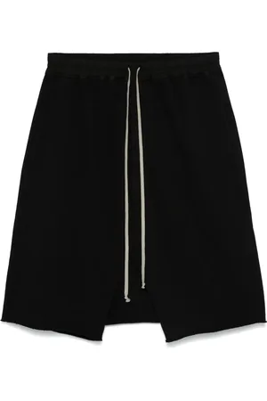 Rick Owens Shorts con cordones en la pretina