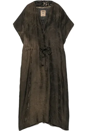 UMA WANG Vestido largo en jacquard