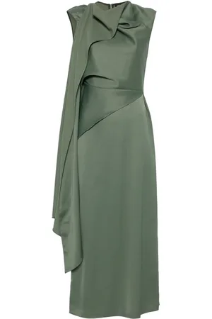 DEL CORE Vestido midi sin mangas