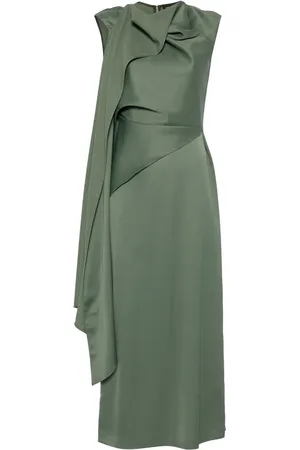 DEL CORE Vestido midi sin mangas