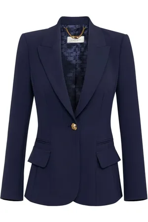 Elisabetta Franchi Blazer con solapas de pico