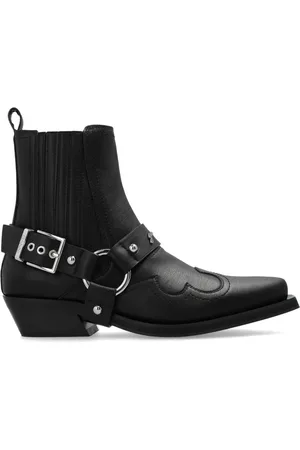 Ganni Botas chelsea estilo western