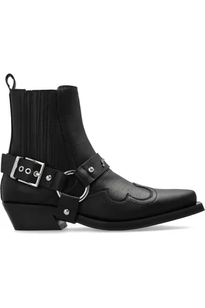 Ganni Botas chelsea estilo western