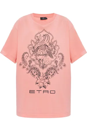 Etro Playera con estampado gráfico