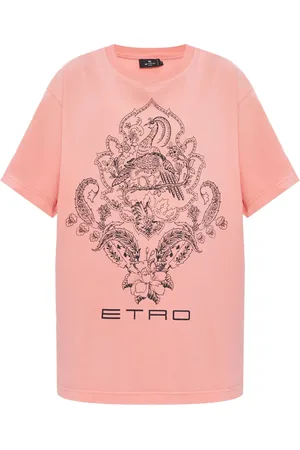Etro Playera con estampado gráfico
