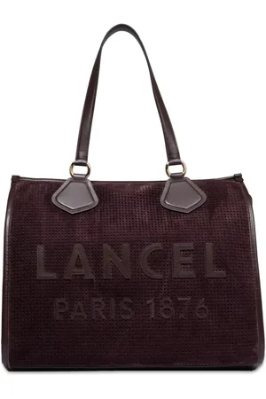 LANCEL Tote grande con parche del logo