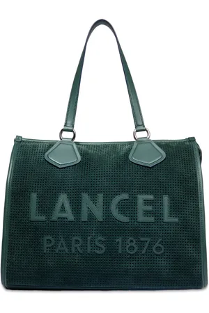 LANCEL Tote grande con parche del logo
