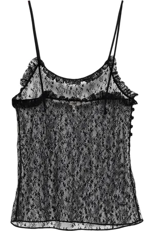 Chloé Camiseta con encaje floral