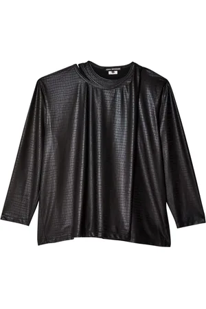 JUNYA WATANABE Blusa con cuello asimétrico