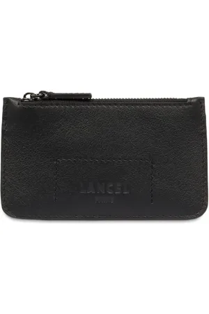 LANCEL Tarjetero con sello del logo