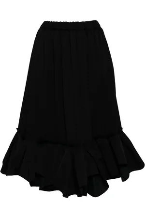 Comme des Garçons Falda acampanada con cintura alta