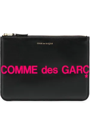 Comme des Garçons Cartera con logo estampado