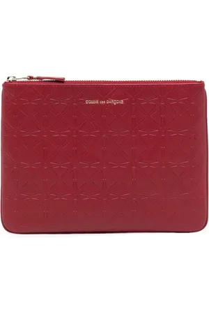 Comme des Garçons Cartera con detalle en relieve