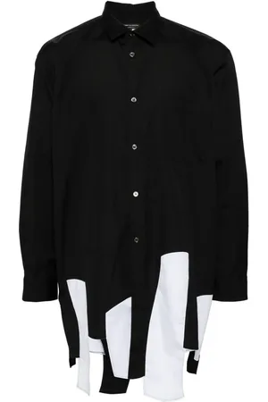 Comme des Garçons Camisa larga con dobladillo