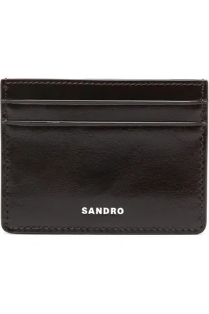 Sandro Tarjetero con logo estampado