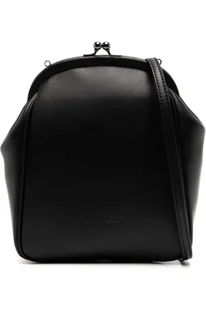 YOHJI YAMAMOTO Tote con logo en relieve mini