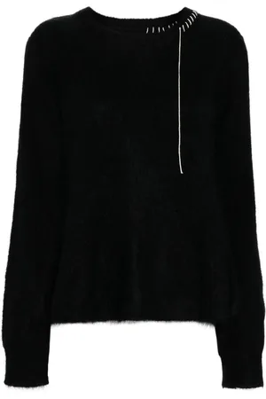 YOHJI YAMAMOTO Suéter bordado de manga larga