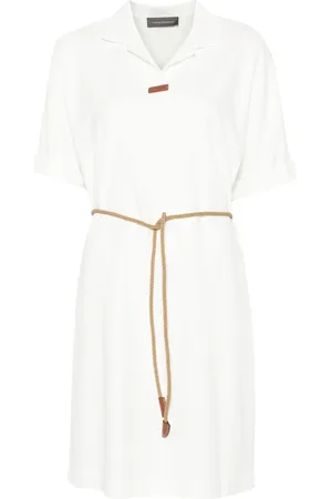 LORENA ANTONIAZZI Vestido estilo playera tipo polo