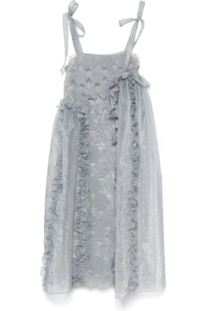 Cecilie Bahnsen Vestido midi Oswald