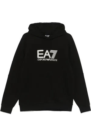 EA7 Hoodie con logo estampado