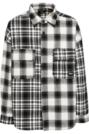 FIVE CM Camisa con diseño patchwork