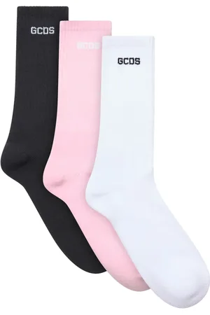 GCDS Pack de tres pares de calcetines Essentials