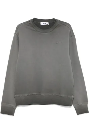 Msgm Sudadera con logo bordado