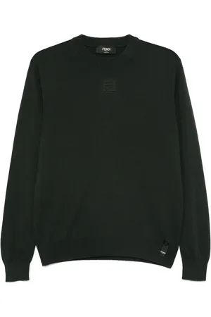 Fendi Suéter con logo FF en relieve
