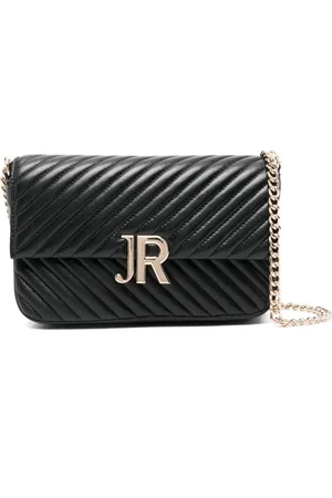 John Richmond Bolsa de hombro con letras del logo