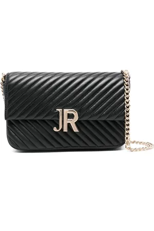 John Richmond Bolsa de hombro con letras del logo