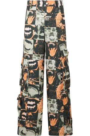 GCDS Pantalones con estampado gráfico