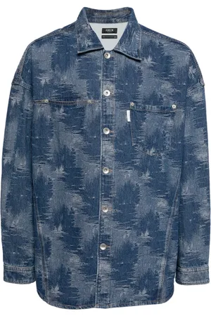 FIVE CM Camisa con efecto envejecido