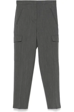 Twin-Set Pantalones cargo con diseño recto