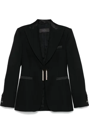 Max Mara Blazer con detalle de borlas