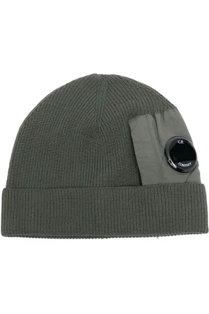 C.P. Company Gorro con detalle Lens