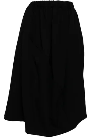 Comme des Garçons Falda acampanada con cintura alta