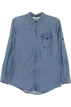 Liu Jo Camisa con detalles de cristal
