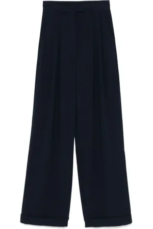 Emporio Armani Pantalones con diseño plisado
