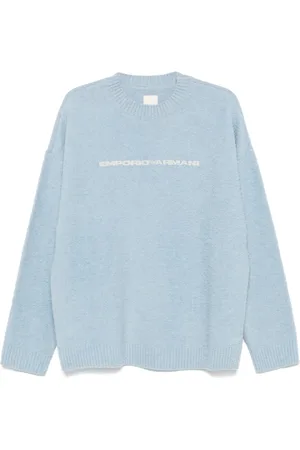 Emporio Armani Suéter con logo estampado