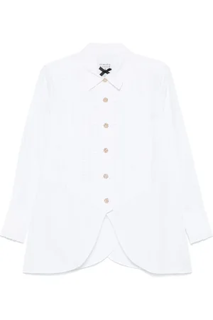 Edward Achour Paris Camisa con detalle de volantes