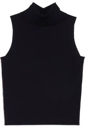 Paul Smith Chaleco tejido con cuello alto
