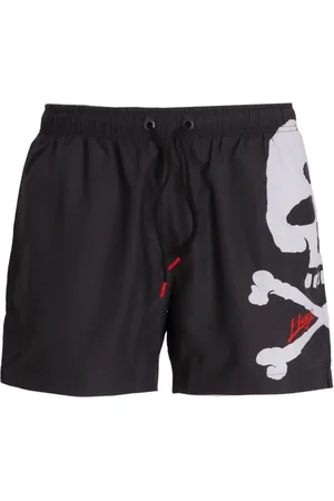 HUGO BOSS Shorts de playa con estampado gráfico