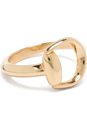 Gucci Anillo Horsebit en oro amarillo de 18kt