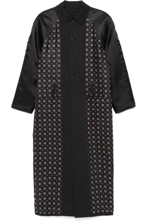 Moschino Abrigo con estampado gráfico